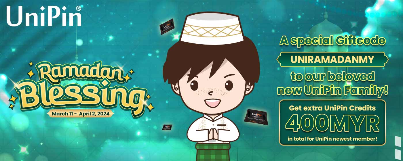 🌙✨ Ramadan Blessing Malaysia: Unlock UC Creds With UniPin's Exclusive Event! (MY)🌟🎮